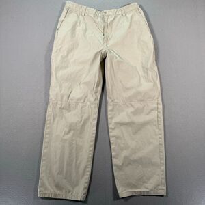 Vintage Gap Khakis Pants Mens 38x32 Beige Baggy Straight Streetwear Y2K‎ 2001